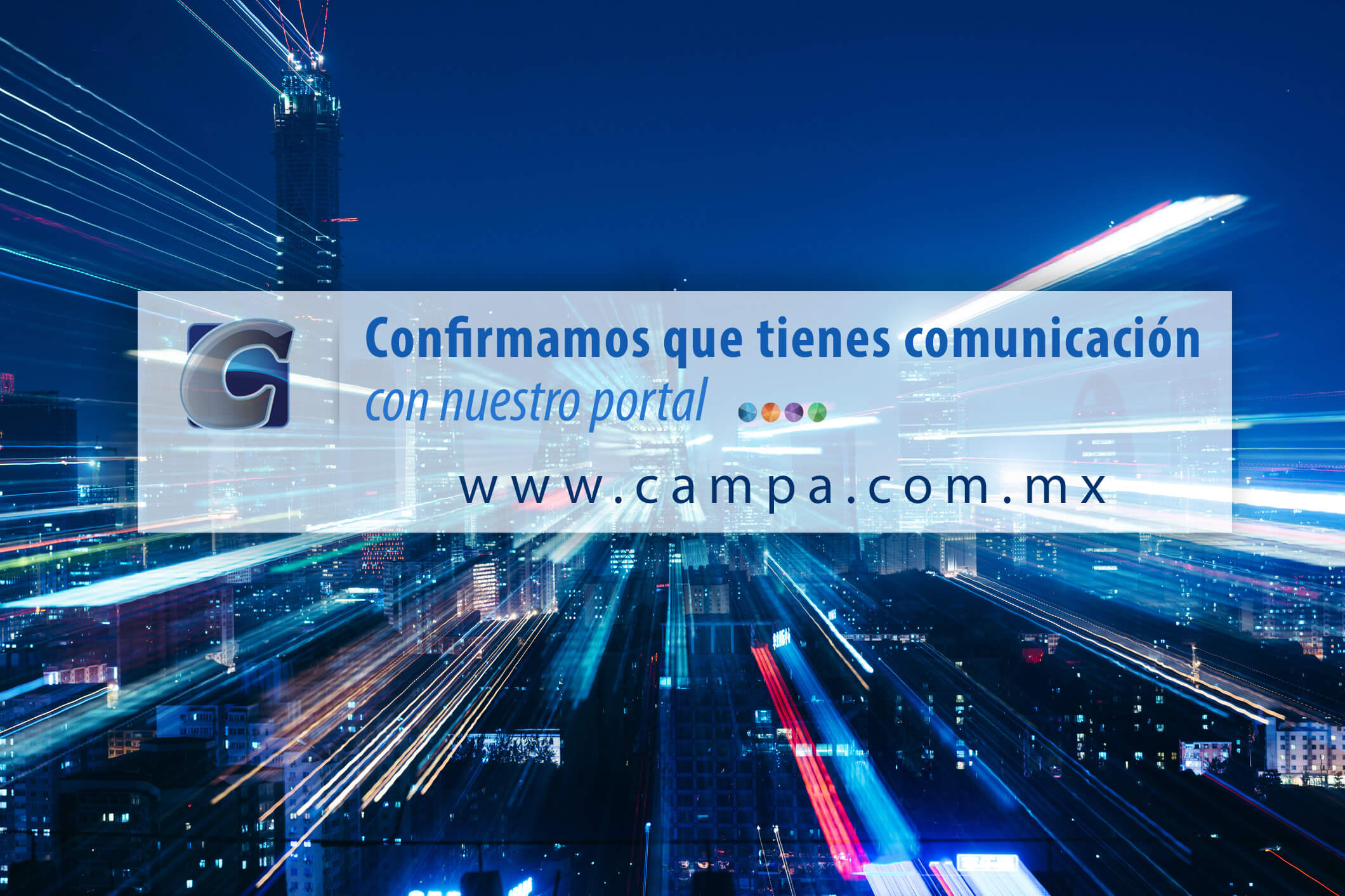 CONFIRMACION DE SINCRONIZACION CON EL PORTAL CAMPA.